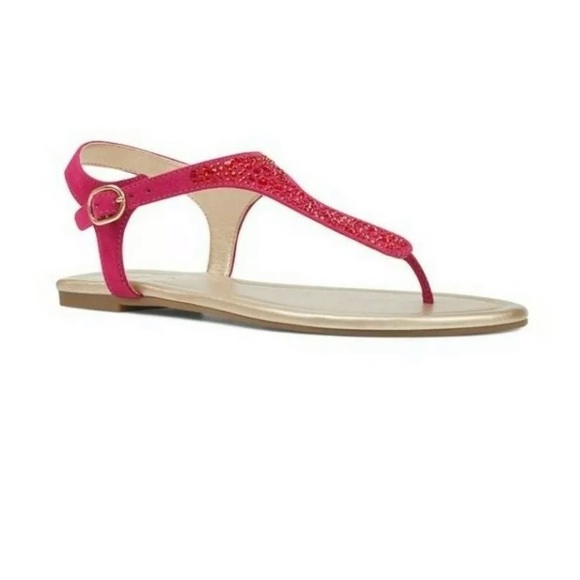 Bandolino Shoes - Bandolino 8.5 Kyrie Embellished Rhinestone Sandals